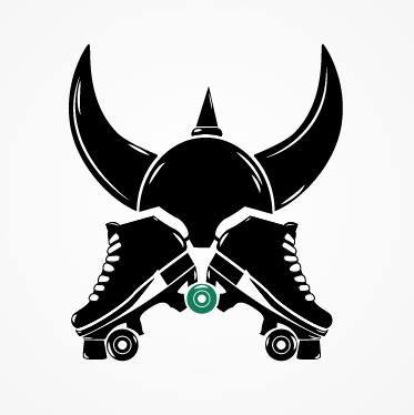 Norwegian Roller Derby Cup 2013 logo